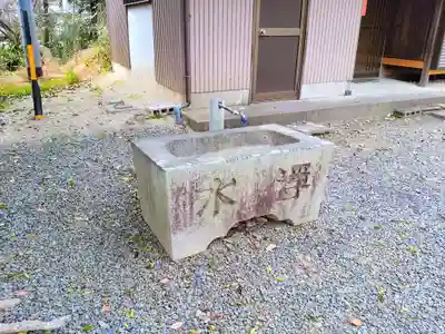 市杵島姫社の手水舎