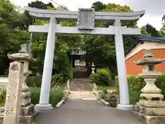 神吉八幡神社の鳥居