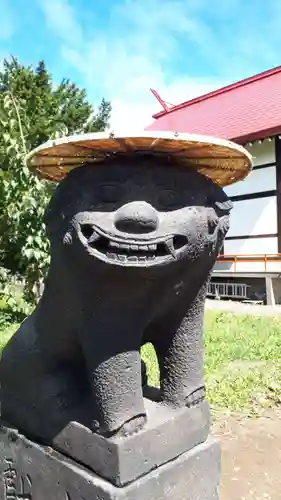 江部乙神社の狛犬