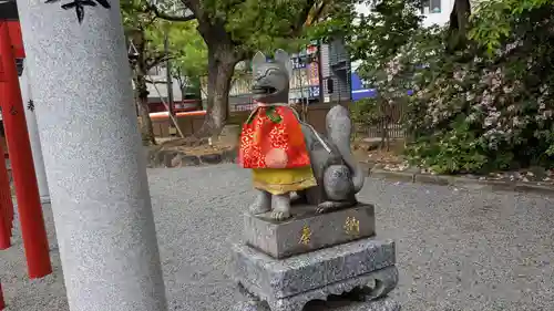 今益稲荷神社の狛犬