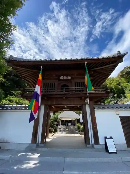 洞雲寺の山門