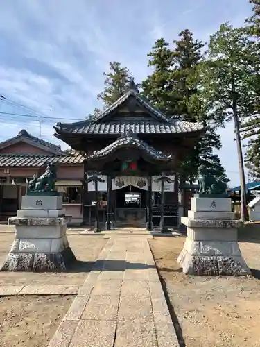 鬼鎮神社の狛犬