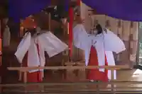 長屋神社の神楽