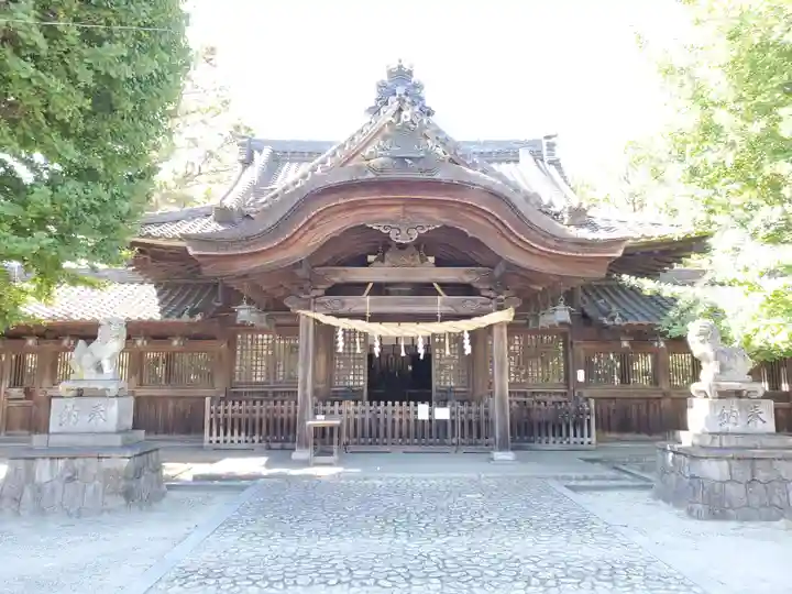 尾張八幡神社の本殿・本堂