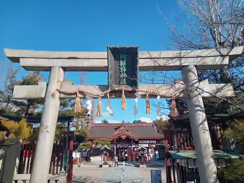 阿部野神社の鳥居