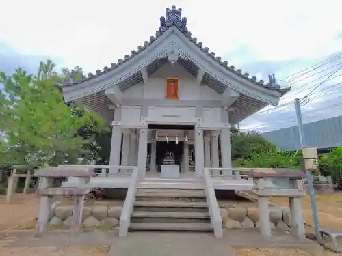 八劔社（竹腰）の本殿・本堂