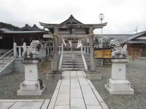 内林厄神宮(八幡神社)の鳥居