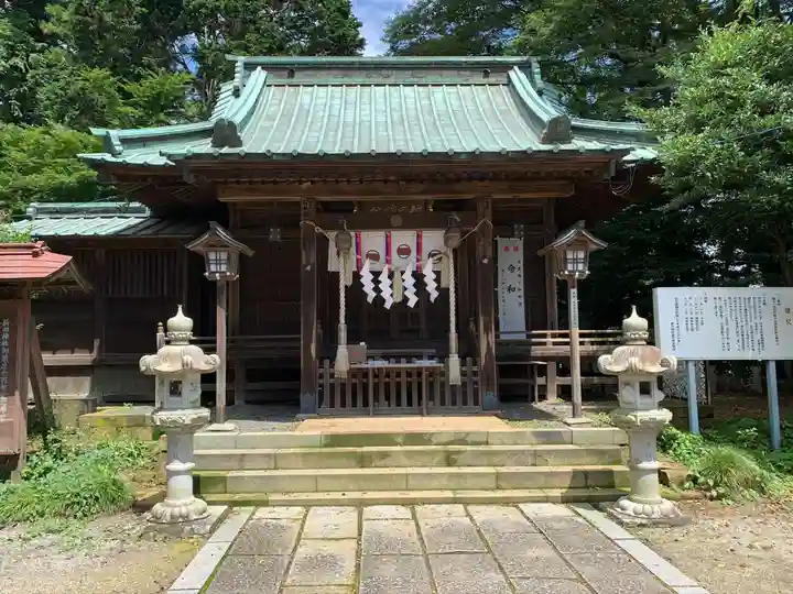 新田神社の本殿・本堂