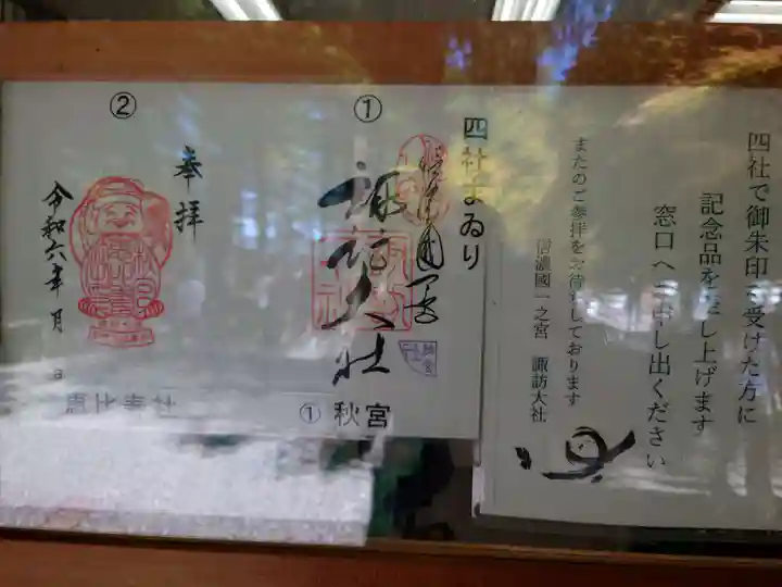 諏訪大社下社秋宮(長野県)