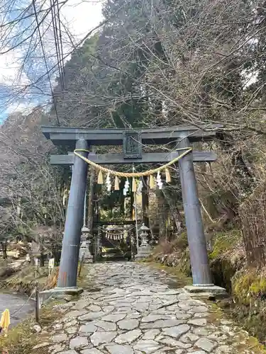 英彦山豊前坊高住神社の鳥居