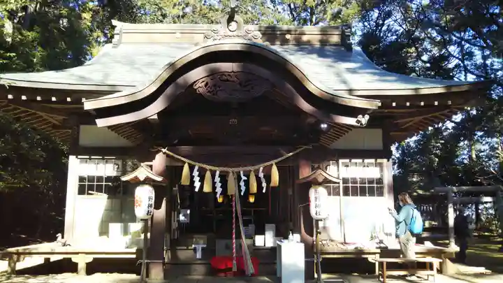 成田熊野神社の本殿・本堂