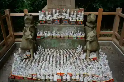 松江城山稲荷神社の狛犬