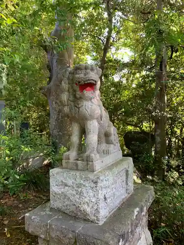 白幡神社の狛犬