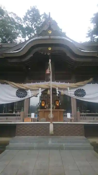西寒多神社の本殿・本堂
