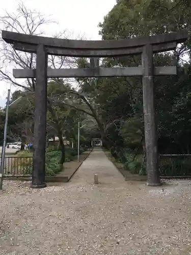 江田神社の鳥居