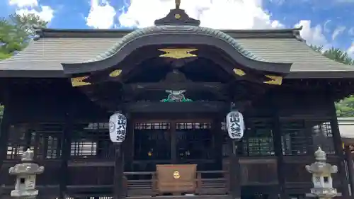 福山八幡宮の本殿