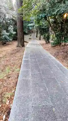 神明神社の自然