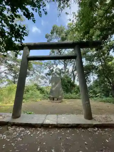 春日部八幡神社の鳥居