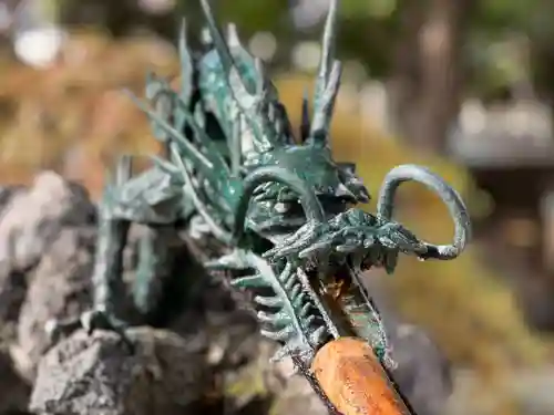 青砥神社の手水舎