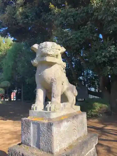 伏木香取神社の狛犬