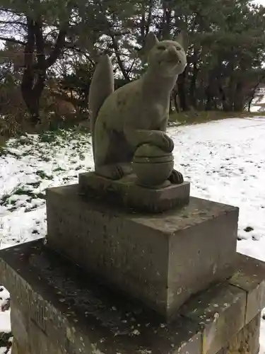 砂原稲荷神社の狛犬