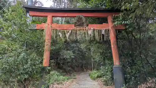 下居神社の鳥居