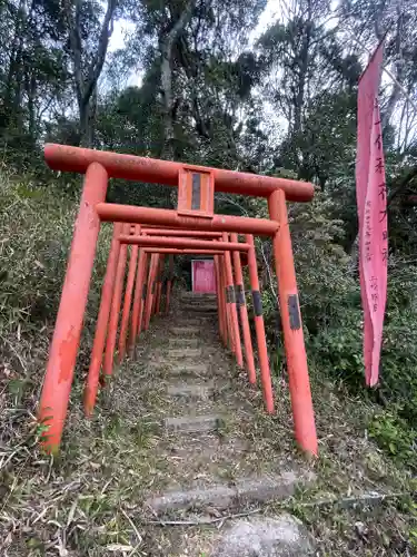 下城稲荷神社の鳥居