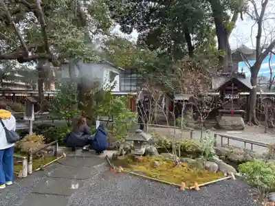 秩父神社の庭園