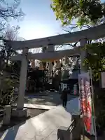 新田神社の鳥居