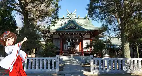 八劔神社の本殿・本堂