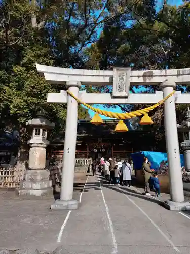 野田八幡宮の鳥居