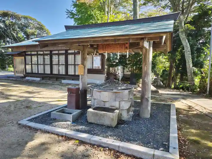 佐波波地祇神社の手水舎