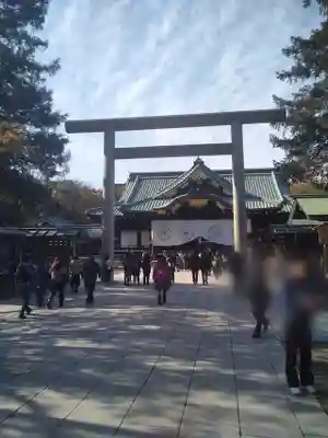 靖國神社の鳥居