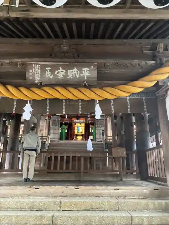吉備津神社の本殿・本堂