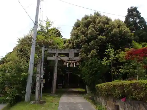 出水神社の鳥居