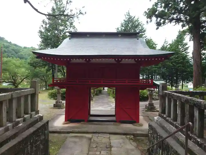 一宮浅間神社の山門・神門