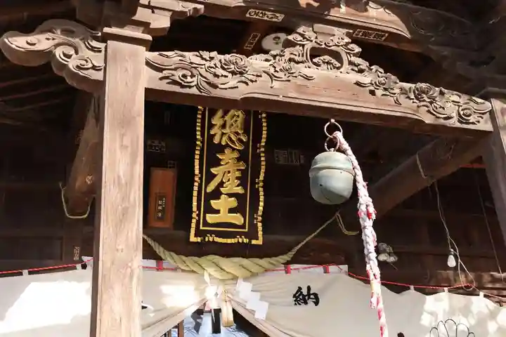 阿邪訶根神社の本殿・本堂