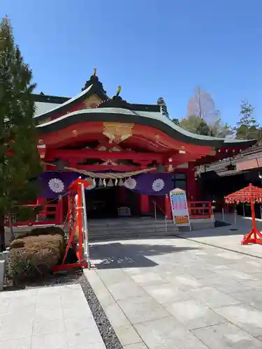 宮城縣護國神社の本殿・本堂