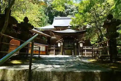 神峯山寺の本殿