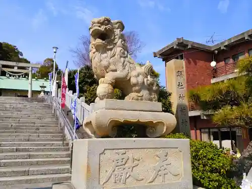 神前神社の狛犬