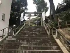 雪ケ谷八幡神社の鳥居