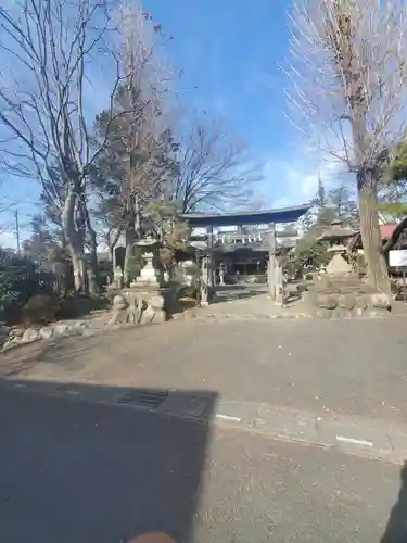 皆野椋神社の鳥居