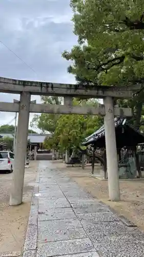 柴籬神社の鳥居