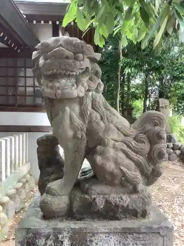 天神社・覚明堂（牛山町）の狛犬