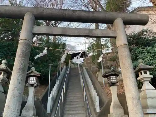 千年神社の鳥居