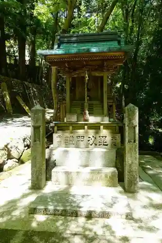 神峯山寺の末社