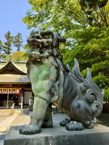 國魂神社の狛犬