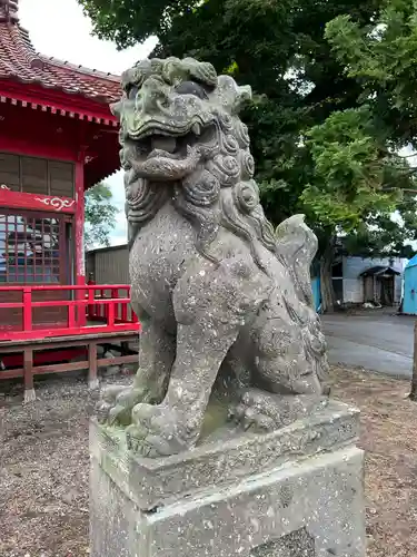 水堀稲荷神社の狛犬