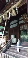 岡崎神社の本殿