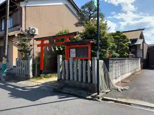 桑町神社の鳥居